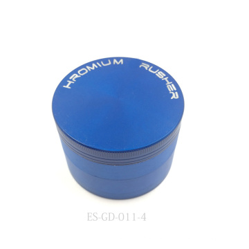 1p4c Chrome Plated Alloy Herb Grinder Hookah Smoke Crusher (ES-GD-011-XL)